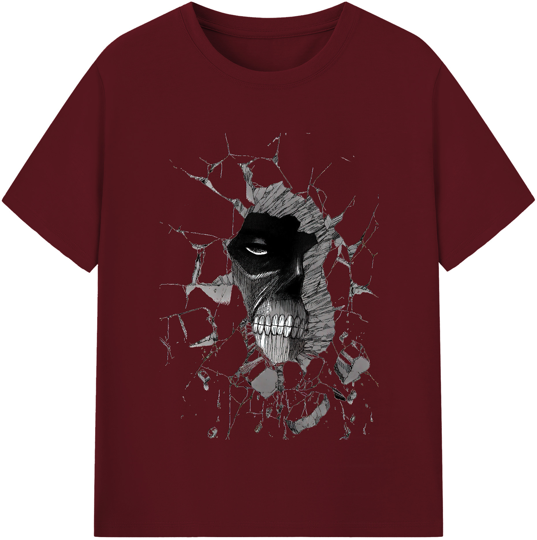 （画像用） 進撃の巨人 Attack on Titan 綿100％半袖Tシャツ（フロントプリント）